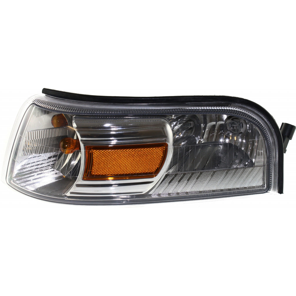 CarLights360: For 2006 07 08 09 2010 Mercury Grand Marquis Corner Signal Light Driver Side w/ Bulbs DOT Certified For FO2526103